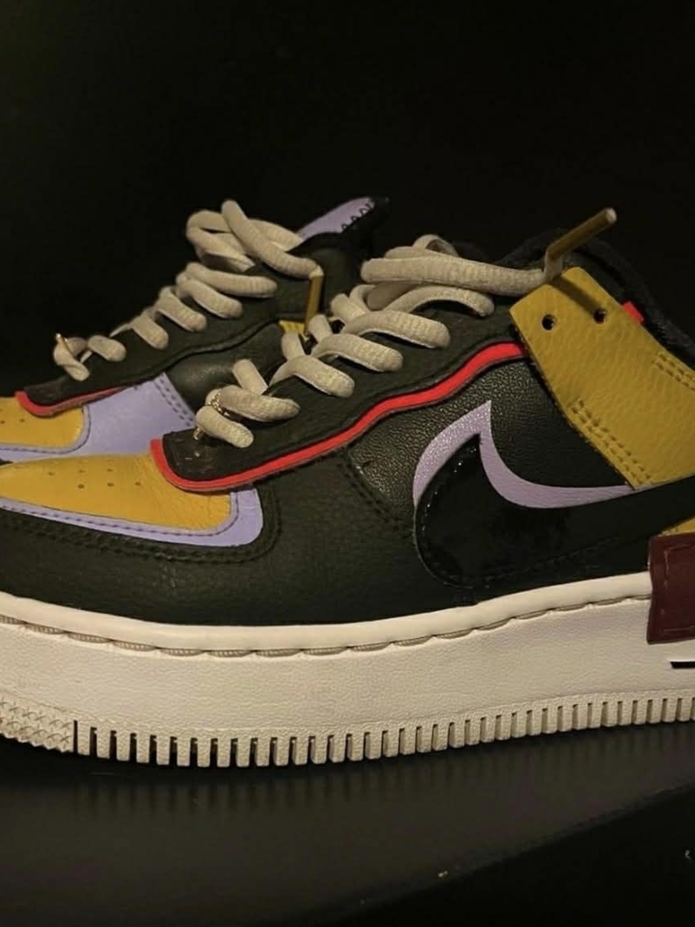 NIKE Air FORCE SHADOW WOMENS SIZE 6 Sneakers